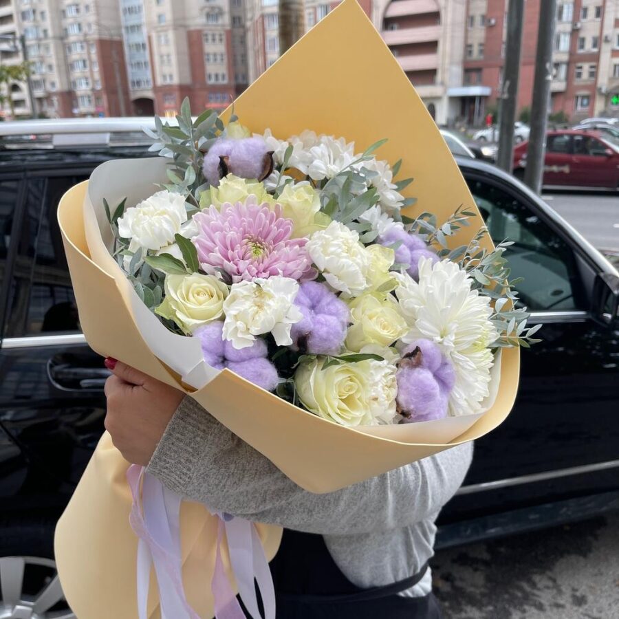 Персиковый букет — изображение 4